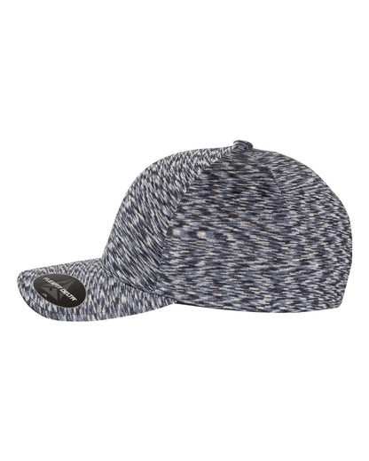 Flexfit Delta® Seamless Unipanel Cap 280 #color_Mélange Navy
