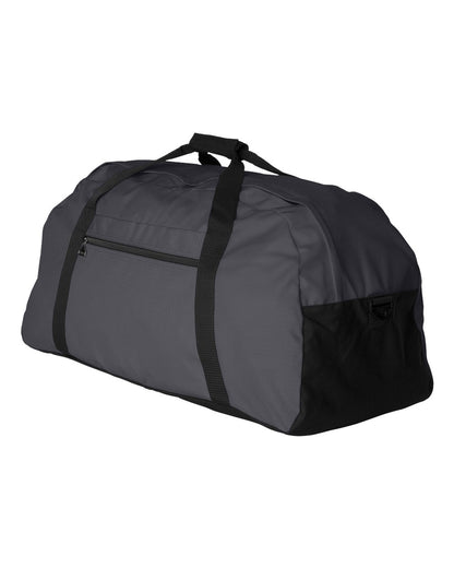 Augusta Sportswear Large Ripstop Duffel Bag 1703 #color_Navy/ Black