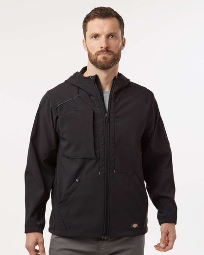 Dickies Men's Tall Protect Hooded Jacket PH10T #colormdl_Black