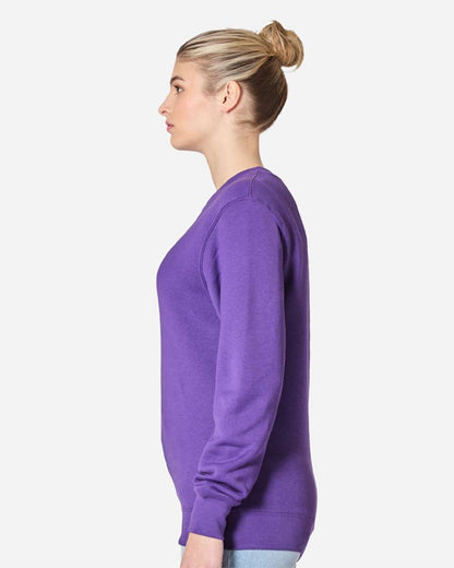 Lane Seven Unisex Premium Crewneck Sweatshirt LS14004 #colormdl_Purple