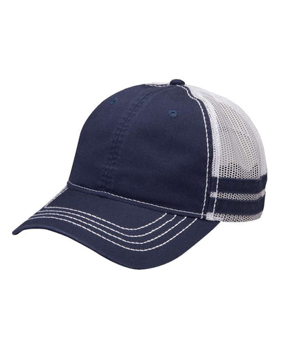 Adams Headwear Heritage Cap HT102 #color_Navy