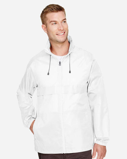 Team 365 Unisex Zone Protect Lightweight Jacket TT73 #colormdl_White