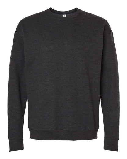 Tultex Fleece Crewneck Sweatshirt 340 #color_Heather Graphite