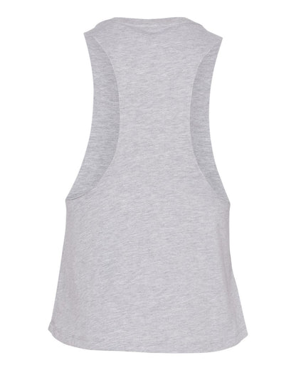 BELLA + CANVAS Women's Racerback Crop Tank 6682 #color_Athletic Heather