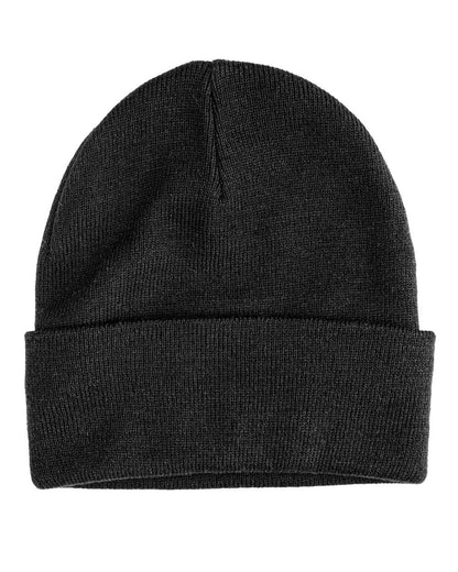 econscious Base Camp Beanie EC7045 #color_Black