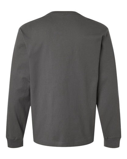 BELLA + CANVAS Unisex 7.5 oz Heavyweight Long Sleeve Tee 4651 #color_Asphalt