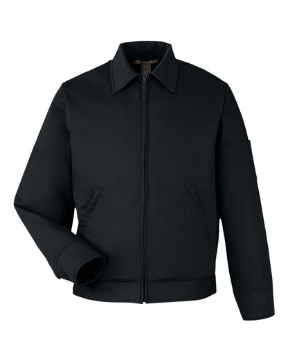 Harriton Unisex Tall ClimaBloc® Station Jacket M721T #color_Black