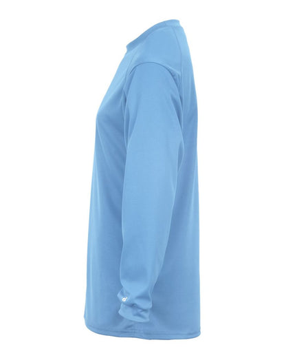 Badger B-Core Long Sleeve T-Shirt 4104 #color_Columbia Blue