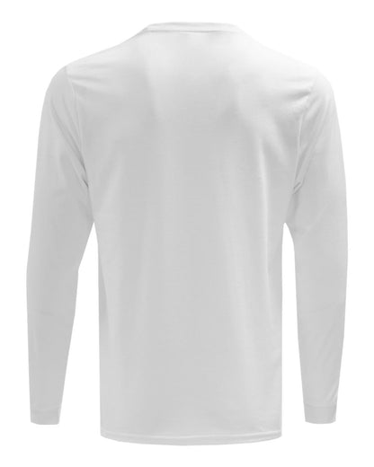 Recover Unisex Eco Long Sleeve T-Shirt EC102 #color_White