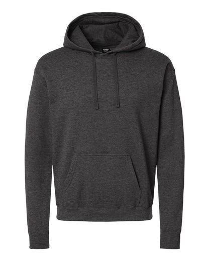 Hanes Unisex Perfect Sweats Hooded Sweatshirt RS170 #color_Charcoal Heather