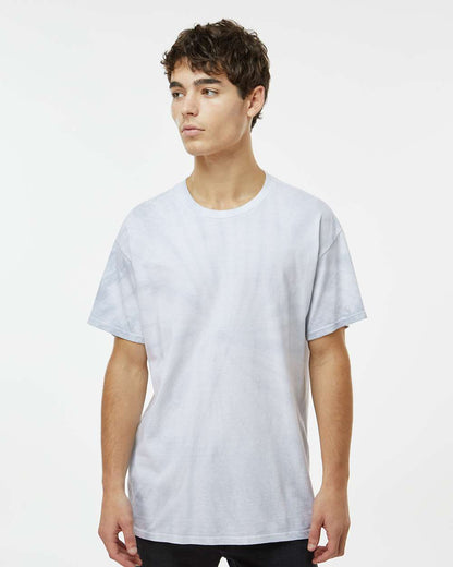 Dyenomite Cyclone Pinwheel Tie-Dyed T-Shirt 200CY #colormdl_Moth