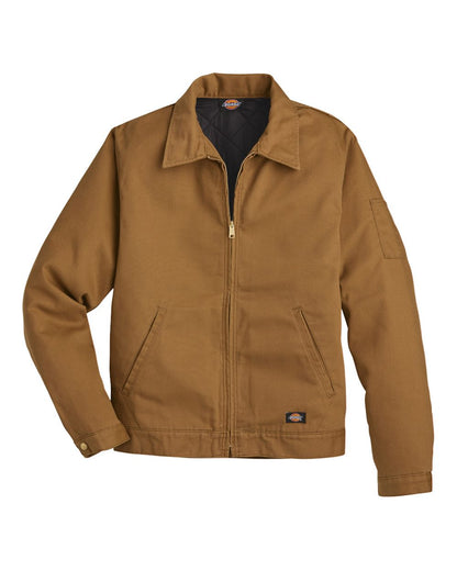 Dickies Industrial Duck Jacket LJ53 #color_Brown Duck