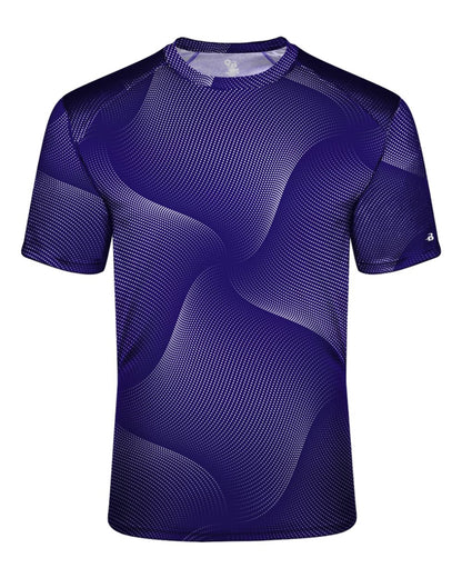 Badger Youth Warp T-Shirt 2213 #color_Purple
