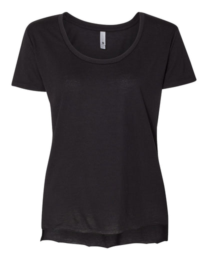 Next Level Women's Festival Scoop Neck T-Shirt 5030 #color_Black