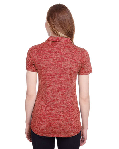 Puma Golf Women's Icon Heather Polo 596802 #colormdl_High Risk Red