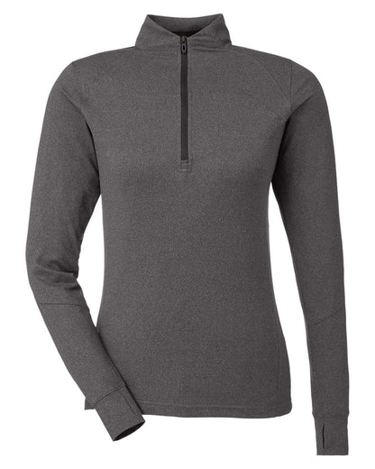 Spyder Women's Spyre Quarter-Zip Pullover S17917 #color_Black Frost