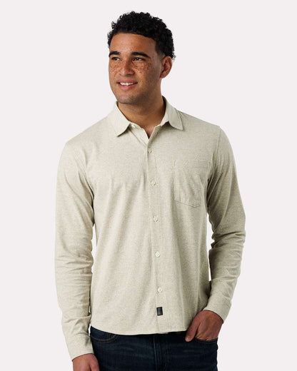 Recover Men's Eco Button Down Shirt EC650 #colormdl_Rainbow