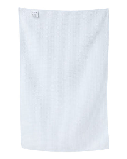 Liberty Bags Sublimation Waffle Weave Golf Towel PSB1625WFL #color_White