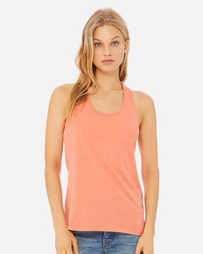 BELLA + CANVAS Women's Jersey Racerback Tank 6008 #colormdl_Sunset