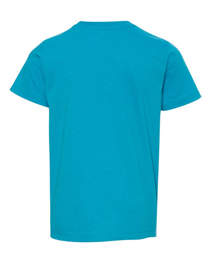 LAT Youth Fine Jersey Tee 6101 #color_Vintage Turquoise