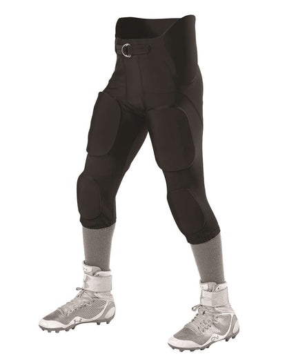 Alleson Athletic Intergrated Football Pants 689S #color_Black