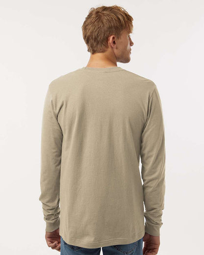 Tultex Unisex Fine Jersey Long Sleeve T-Shirt 202LS #colormdl_Sand