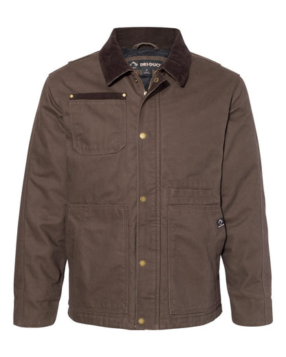 DRI DUCK Rambler Boulder Cloth Jacket 5091 #color_Tobacco