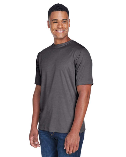 Team 365 Men's Sonic Heather Performance T-Shirt TT11H #colormdl_Dark Grey Heather