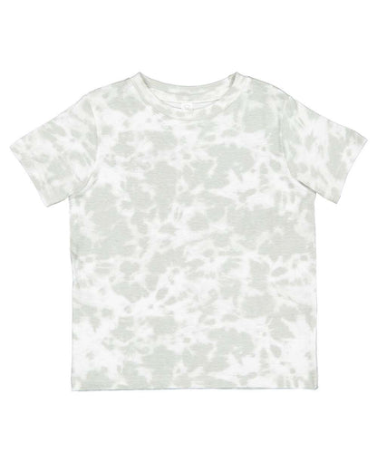 Rabbit Skins Toddler Fine Jersey Tee - Extended Colors 3321EX #color_Haze Tie Dye