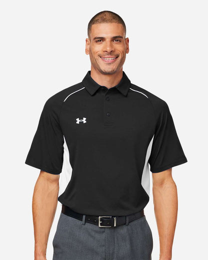 Under Armour Men's Title Polo 2.0 1383263 #colormdl_Black/ White
