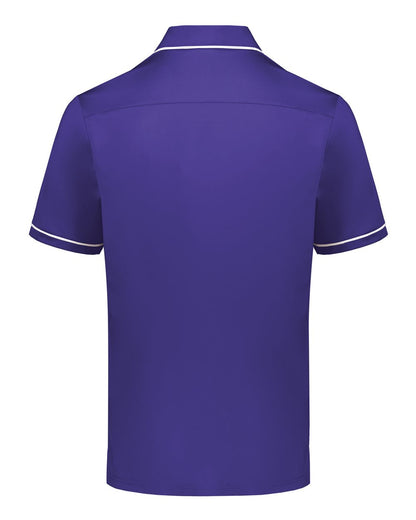 Holloway Men's CoolCore® Polo 222518 #color_Purple/ White
