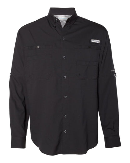 Columbia PFG Tamiami™ II Long Sleeve Shirt 212467 #color_Black