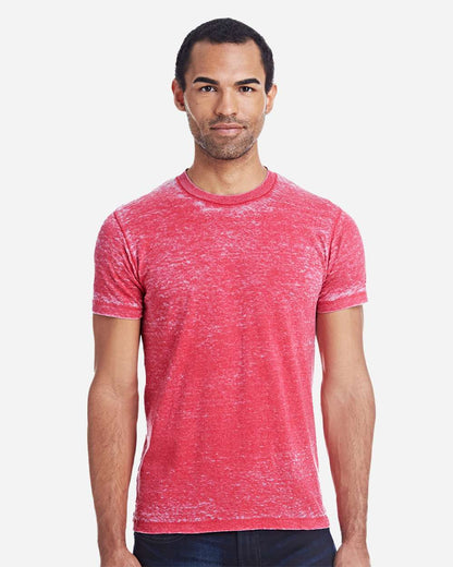 Colortone Unisex Acid Wash Burnout T-Shirt 1350 #colormdl_Ruby