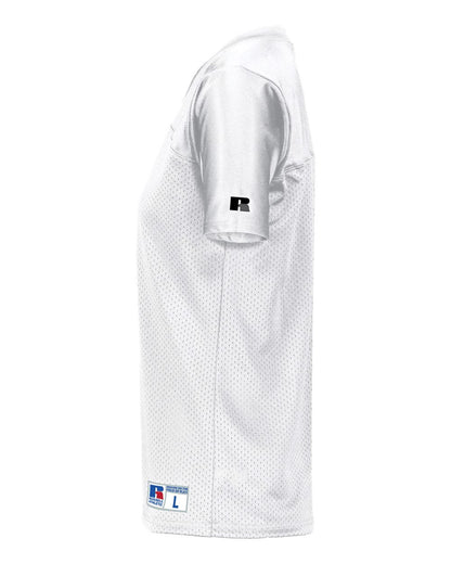 Russell Athletic Women's Solid Flag Football Jersey R0593X #color_White