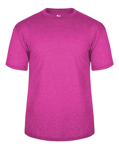 Badger Triblend Performance T-Shirt 4940 #color_Hot Pink Heather