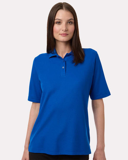 Harriton Women's Maverick CVC Pique Polo M105W #colormdl_True Royal