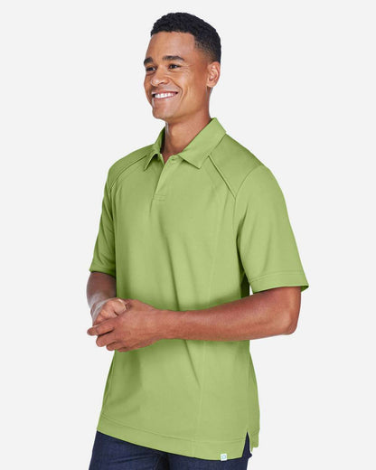 North End Men's Recycled Polyester Performance Pique Polo 88632 #colormdl_Cactus Green