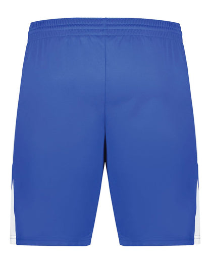 Augusta Sportswear Youth Step-Back Basketball Shorts 1737 #color_Royal/ White