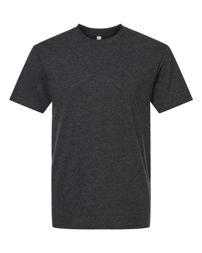 American Apparel Unisex CVC Tee 2001CVC #color_Heather Black
