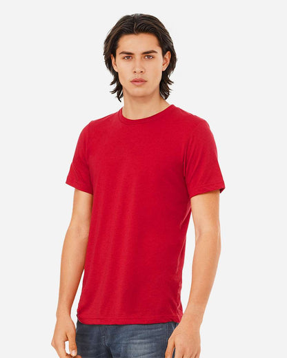BELLA + CANVAS Triblend Tee 3413 #colormdl_Solid Red Triblend