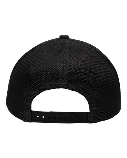 Sportsman Traditional Lo-Pro Mesh Back Trucker Fit Cap SP1450 #color_Chino Charcoal/ Black