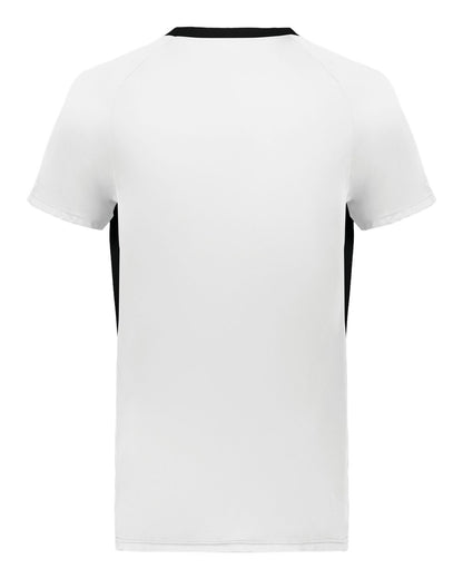 Augusta Sportswear Unisex Octane Soccer Jersey 322240 #color_White/ Black