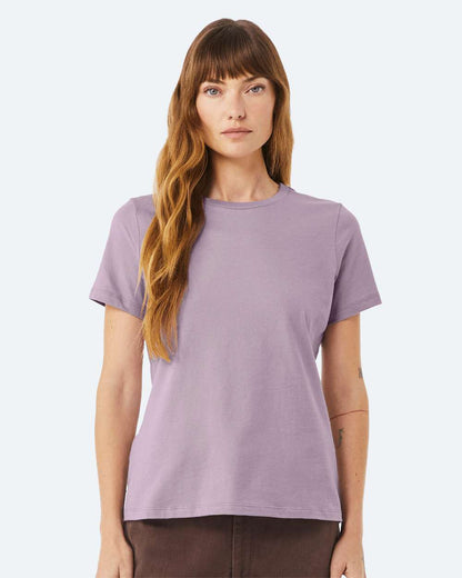 BELLA + CANVAS Women’s Relaxed Jersey Tee 6400 #colormdl_Light Violet