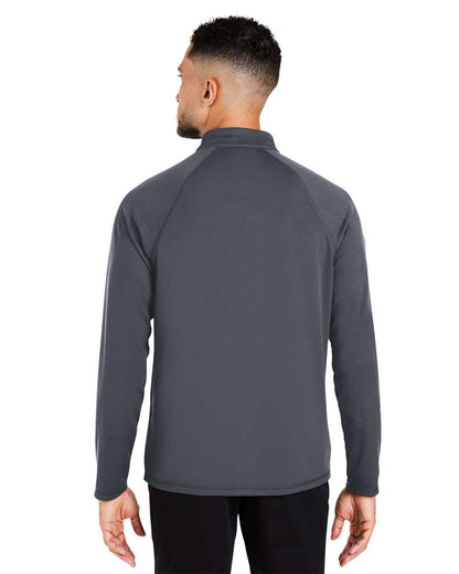 North End Men's Revive Coolcore® Quarter-Zip Pullover NE410 #colormdl_Carbon