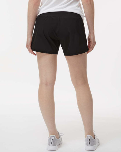 Boxercraft Women's Stretch Woven Lined Shorts BW6103 #colormdl_Black