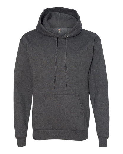 Hanes Unisex EcoSmart® Hooded Sweatshirt P170 #color_Charcoal Heather