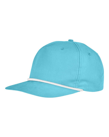 Big Accessories Golf Cap BA671 #color_Turquoise/ White