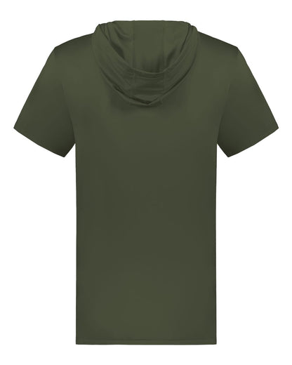 Holloway Men's Hooded T-Shirt Powered by Coolcore 222142 #color_Olive
