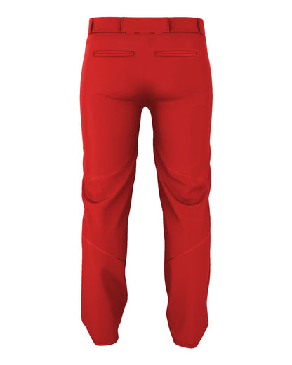 Alleson Athletic Youth Crush Premier Baseball Pants 655WLPY #color_Red
