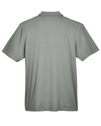 Harriton Men's Micro Piqué Polo M354 #color_Charcoal
